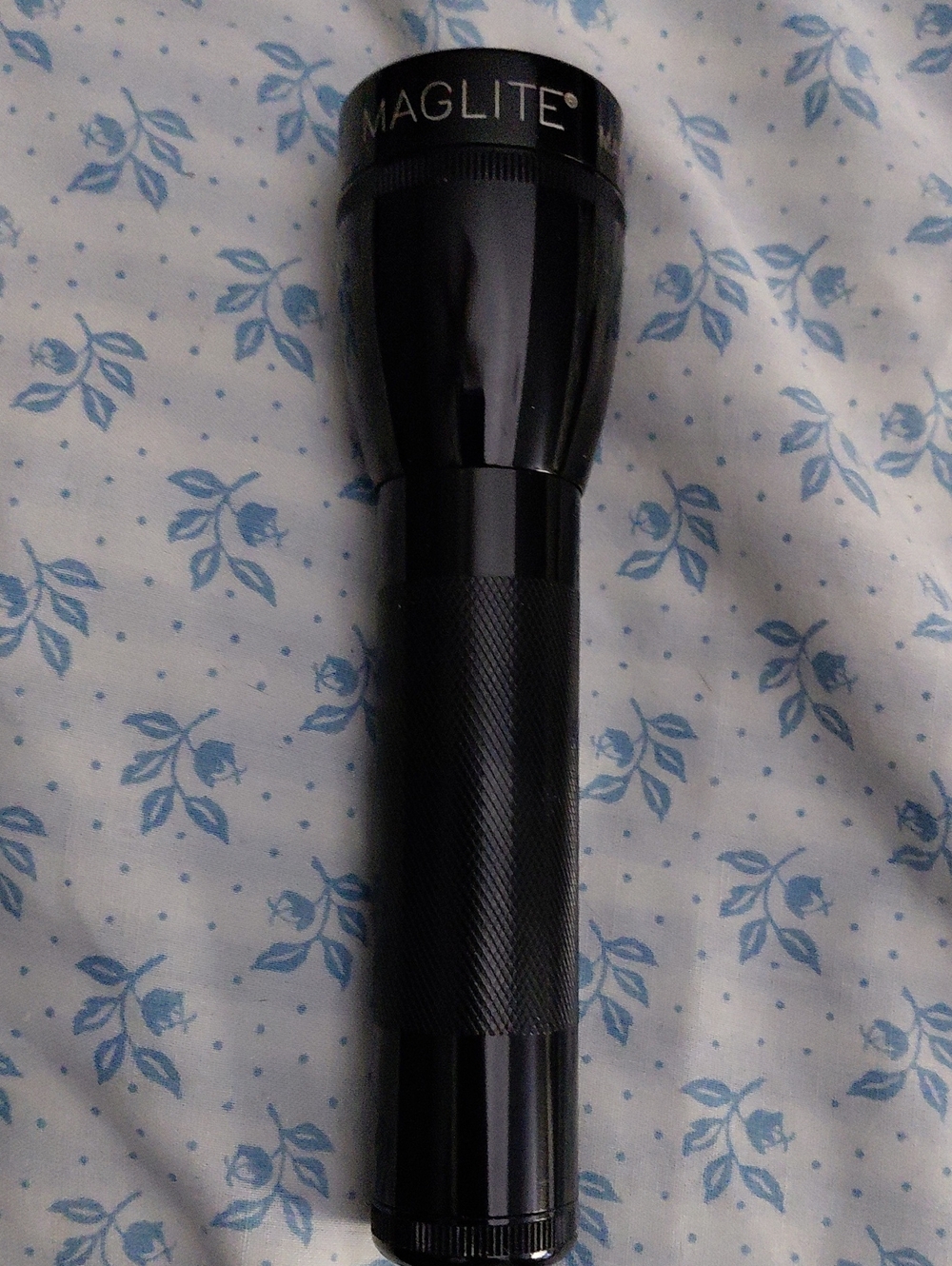 Black Aluminum LED Flashlight - Durable Tactical Handheld Light